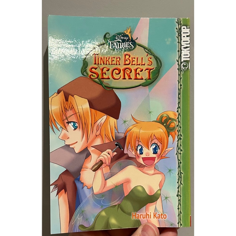 Disney‎ Fairies Tinker Bells Secret Manga Haruhi Kato Tokyopop Fantasy Paperback